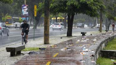 Chuvas fortes matam quatro pessoas no Rio de Janeiro