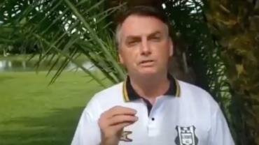 Bolsonaro diz que Brasil testará cloroquina contra o coronavírus