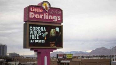 Rede de clubes de strip tease nos EUA oferece "lap dance sem coronavírus"