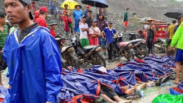 Desabamento em mina mata mais de 100 trabalhadores em Mianmar