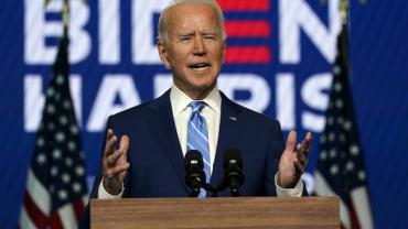 "Está claro que estamos vencendo", diz Joe Biden em discurso