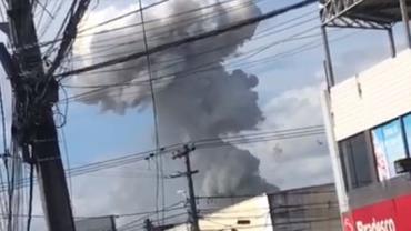 Fábrica de fogos de artifício explode na Bahia; vídeo