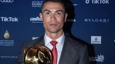 Cristiano Ronaldo fatura prêmio de melhor jogador do século