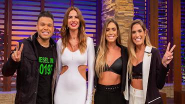 Bia e Branca Feres e cantor Tierry participam do Luciana By Night desta terça (02)