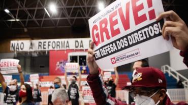 Metroviários confirmam greve para próxima quarta-feira (12)