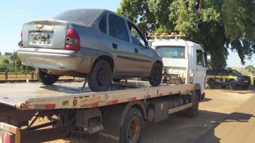 PRF recolhe veículo com mais de 220 multas em Mato Grosso do Sul