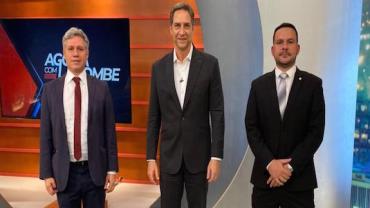 'Agora com Lacombe': Deputados Paulo Teixeira e Capitão Alberto Neto são os convidados desta quinta-feira (12)