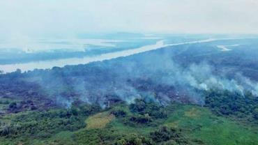 Mato Grosso do Sul: clima seco e quente dificulta combate a incêndios