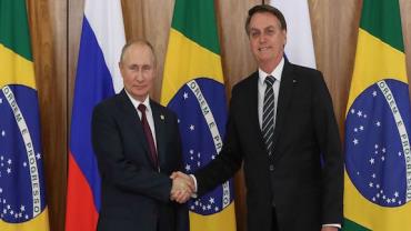 Bolsonaro embarca nesta segunda-feira (14) para a Rússia