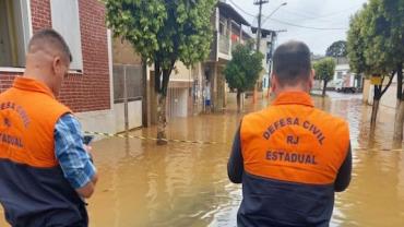 Estados do RJ, MG e ES tem riscos de enchentes nos próximos dias