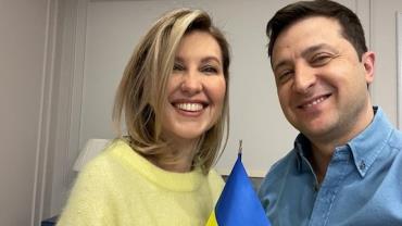 Primeira-dama da Ucrânia faz apelo sobre a guerra e afirma temer pela vida de Zelensky