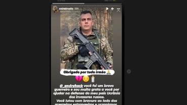 Itamaraty confirma morte de combatente brasileiro na Ucrânia