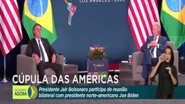 Bolsonaro encontra com Joe Biden; acompanhe