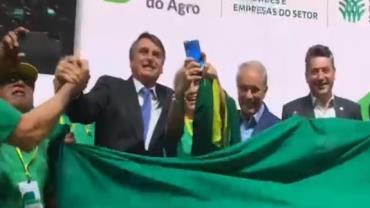 Jair Bolsonaro participa do Encontro Nacional do Agro