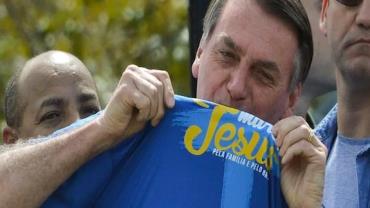 Bolsonaro participa de Marcha para Jesus no Rio de Janeiro