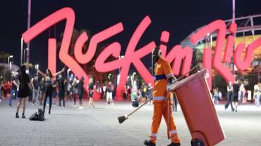 Em dois dias, Comlurb recolhe 110 toneladas de resíduos no Rock in Rio