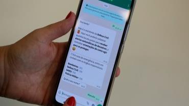 Brasil é o primeiro pais do mundo a enviar alertas de desastres naturais via WhatsApp