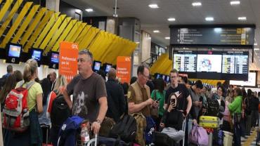 Greve da aviação deixa 113 voos atrasados nos aeroportos de São Paulo