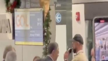 Barroso é hostilizado por brasileiros em aeroporto de Miami