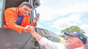 Lula visita obras de duplicação da BR-101 em Sergipe