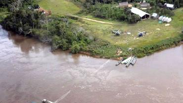 Base do Ibama é alvo de quinto atentado em Terra Indígena Yanomami