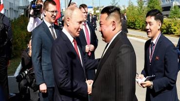 Kim Jong-un promete apoio à Rússia na guerra contra a Ucrânia