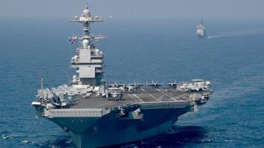 Estados Unidos enviam o maior navio de guerra do mundo a Israel
