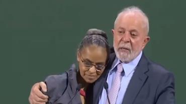 COP28: Lula se emociona ao ceder a palavra a Marina Silva