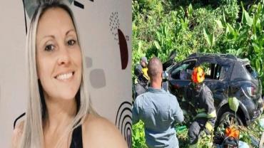 Ex-lutadora de MMA morre após carro despencar de ribanceira em SP