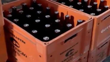 Polícia fecha fábrica que falsificava cervejas em SP