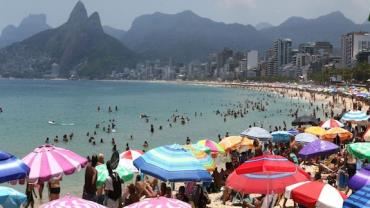 Rio registra sensação térmica recorde de 60,1ºC