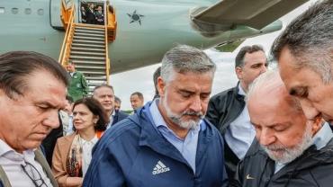 Lula garante verba para reconstrução de estradas no Rio Grande do Sul