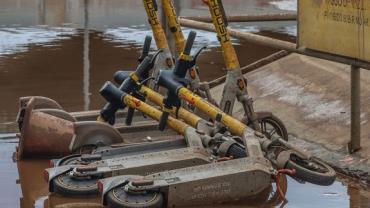 Rio Grande do Sul tem alerta de perigo para chuvas e ciclone