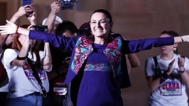 Claudia Sheinbaum vence eleição no México e se torna primeira mulher a ser presidente do país