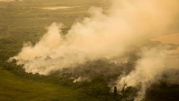 Com incêndios, Mato Grosso do Sul decreta situação de emergência