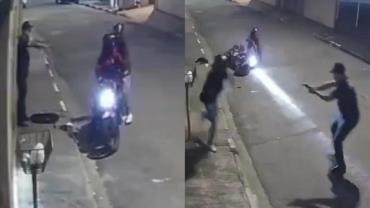 Vídeo: Vítima consegue pegar a arma de um ladrão e o mata a tiros em Guarulhos