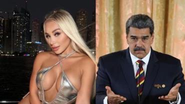 Ex-affair de CR7 promete OnlyFans grátis se Maduro sair da presidência da Venezuela