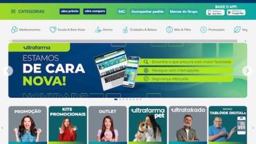 Ultrafarma melhora experiência de compra com modernização do site