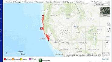 Autoridades afirmam que o risco de tsunami na Califórnia foi descartado