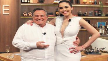 Daniela Albuquerque é a convidada de Ronnie Von no especial de Ano Novo do 'Companhia Certa'