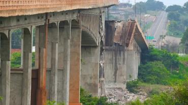 Queda de ponte: Marinha suspende busca subaquática no Rio Tocantins