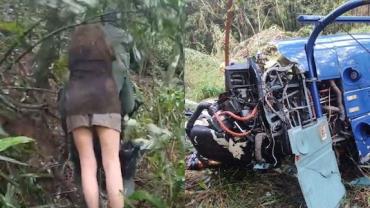 Menina de 11 anos é resgatada por militares após queda de helicóptero em Caieiras; Veja vídeo