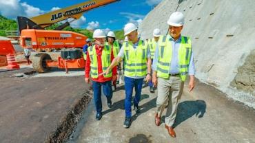 Lula visita trecho da Via Dutra que tem 25% das obras concluídas