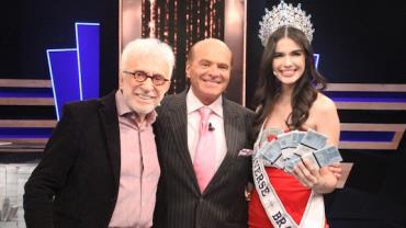 Será que Moacyr Franco é bom nas mímicas? Cantor participa do "Mega Sonho" deste sábado (19)