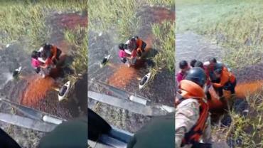 VÍDEO: Grupo sobrevive a queda de avião em pântano com jacarés na Amazônia Boliviana