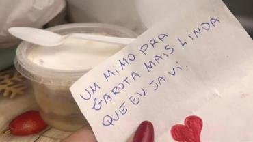 Jovem de 17 anos morre após comer bolo de pote com mensagem carinhosa: "Mimo para a mais linda"