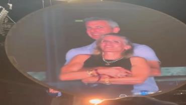 Pego no flagra? Câmera registra CEO casado em momento romântico com outra mulher em show