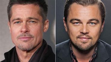 Brad Pitt e Leonardo DiCaprio surgem juntos em foto de novo filme de Tarantino