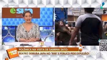 Sonia Abrão comenta sobre Beatriz derrubar Sabrina Sato no BBB24