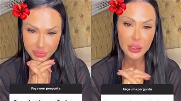 Gracyanne Barbosa revela que falta de tempo e cuidado foram os responsáveis pelo término com Belo